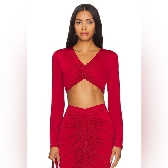 YAURA Tops - YAURA Kaira Top in Red